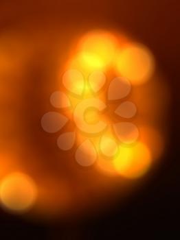 Abstract shiny background with colorful bokeh lights.