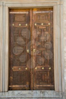 Example of Turkish Traditional  door architecture