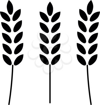 Wheat  it is the black color icon .