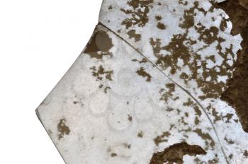 Dusty broken glass fragment grunge texture. Abstract background.
