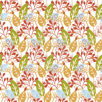 Christmas floral seamless pattern. For invitations,  announcements, scrapbooking,wrapping