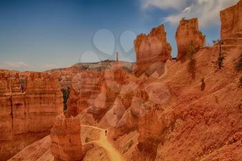 Beautiful landscape from Bryce Canyon National Park in Utah, USA