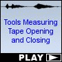 Tools Measuring Tape Opening and Closing