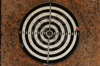 Royalty Free Photo of a Dart Board