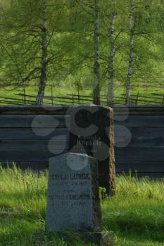 Gravestones Stock Photo