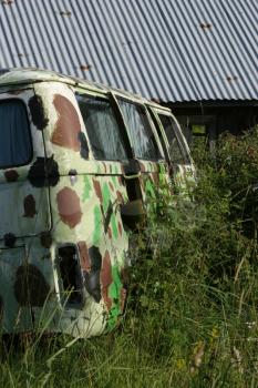 Junkyard Stock Photo