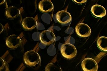 Wine Cellar Stock Photo