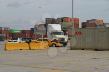 Containers Stock Photo