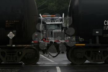 Tankers Stock Photo