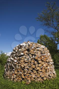 Wood Beams Stock Photo