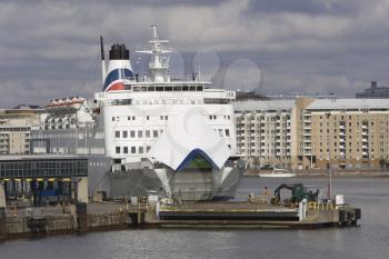 Ship Port Stock Photo