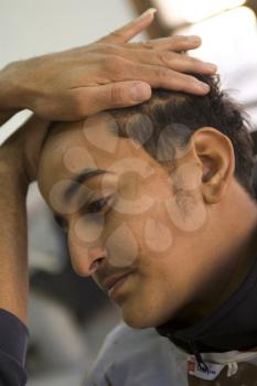 Hair-dress Stock Photo