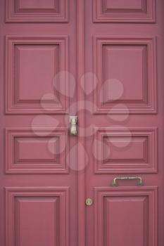 Doorknocker Stock Photo