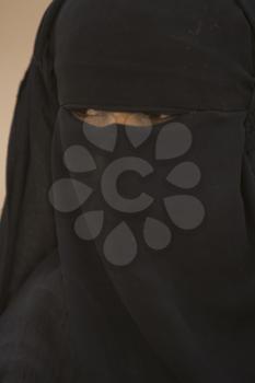 Burka Stock Photo