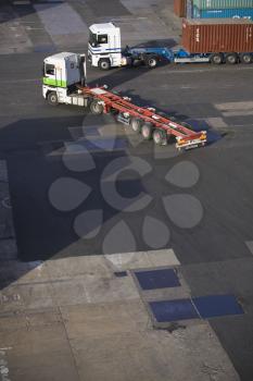 Commercial Land Vehicle Stock Photo