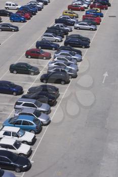 Parking Lot Stock Photo