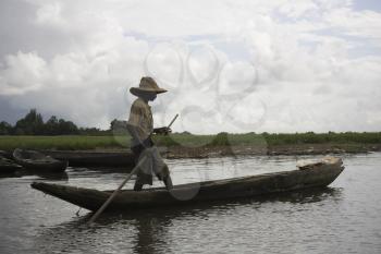 Canoeing Stock Photo