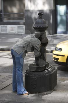 One Woman Only Stock Photo