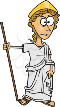 Royalty Free Clipart Image of Hera