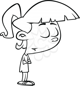 Royalty-free image of someone in a moment of meditation 