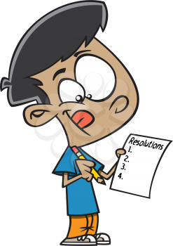 Royalty-free clipart image for New Years