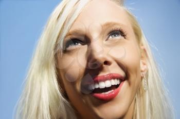 Royalty Free Photo of a Smiling Blonde Woman