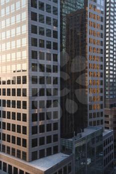 Royalty Free Photo of New York City Office Buildings