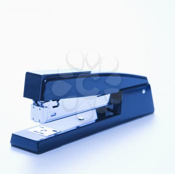 Royalty Free Photo of a Blue Stapler