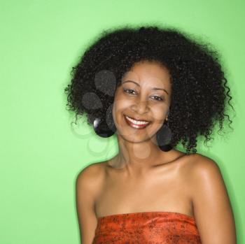 Royalty Free Photo of a Portrait of an African American Woman