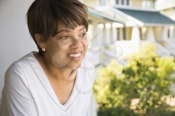 Royalty Free Photo of a Smiling Woman