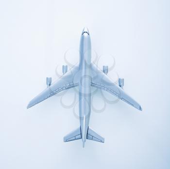 Royalty Free Photo of a Miniature Model Jet Airplane