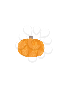 Royalty Free Clipart Image of a Pumpkin