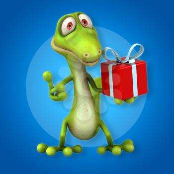 Fun lizard