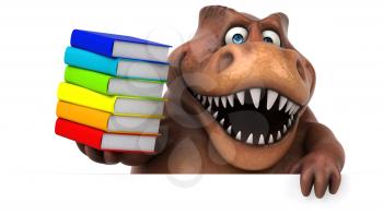 Fun Trex - 3D Illustration