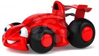 Royalty Free Clipart Image of a Sports Car