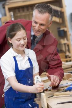 Royalty Free Photo of a Female Student and Teacher