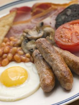 Royalty Free Photo of a Full English Breakfast
