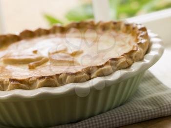 Royalty Free Photo of Baked Short Crust Pastry Pie