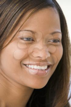 Royalty Free Photo of a Smiling Black Woman