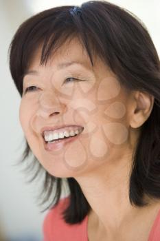 Royalty Free Photo of a Smiling Asian Woman