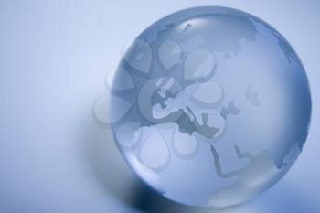 Royalty Free Photo of a Blue Globe