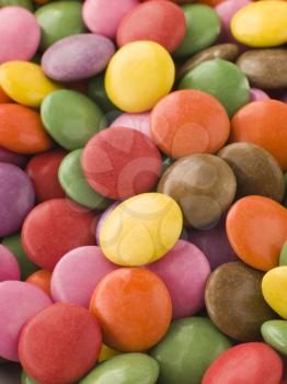 Royalty Free Photo of Sugar Coated Coloured Candies
