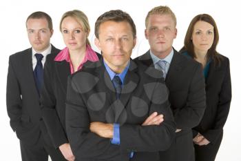 Royalty Free Photo of a Business Team