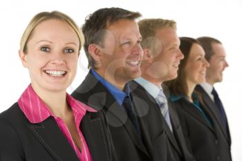 Royalty Free Photo of a Business Team