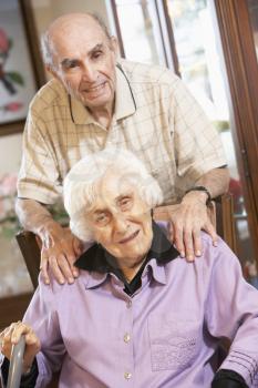 Royalty Free Photo of an Elderly Couple