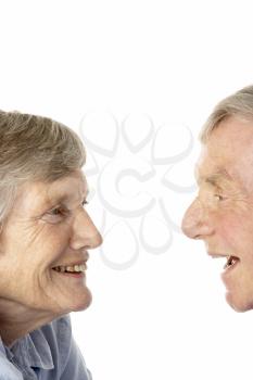 Royalty Free Photo of a Happy Senior Couples