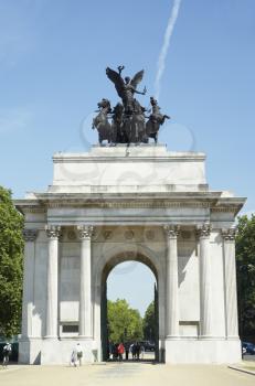 Royalty Free Photo of the Wellington Arch, London, England