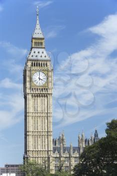 Royalty Free Photo of Big Ben and the Houses Of Parliament, London, England