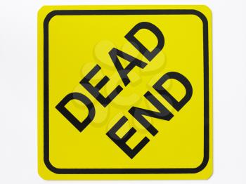 Royalty Free Photo of a Dead End Road Sign