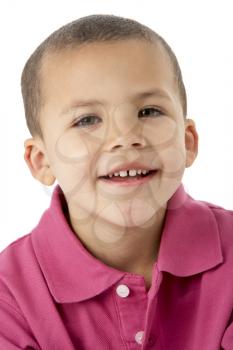 Royalty Free Photo of a Closeup of a Little Boy